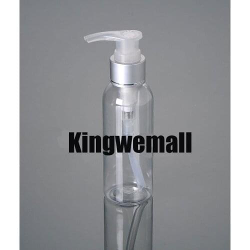 300pcs/1lot. 100ml plastic transparent Lotion bottle PTG12