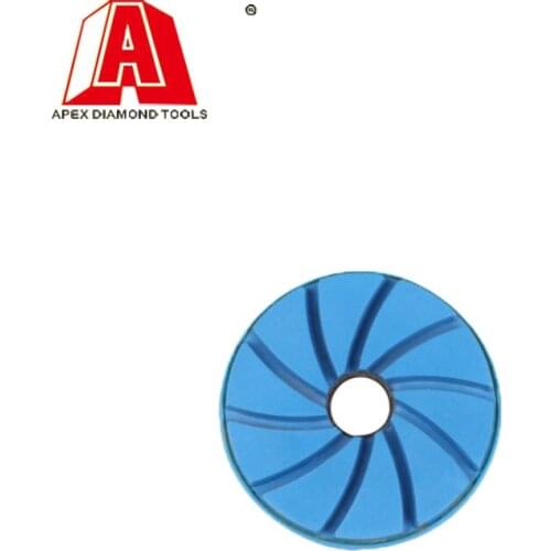 APEX 5INCH Snail Lock Diamond Marble Polishing Pads Concrete Floor Polishing Pad Edge Grinding Wheel