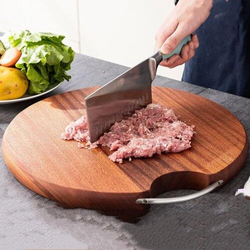 Kitchen supplies wooden chopping board Ebony cutting board Thicken wood cutting board Whole wood chopping board for kitchen