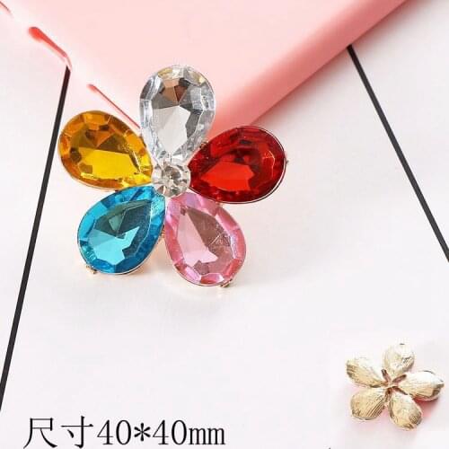 Hot starfish flower jewelry diy mobile phone case accessories decoration