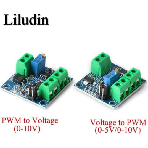Voltage to PWM Converter Module 0%-100% to 0-5V 0-10V Digital to Analog Signal PWM Adjustable Power Module