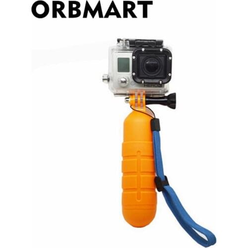 ORBMART Non-slip Bobber Floating Handheld Selfie Stick For Gopro Hero 4 3+ 3 2 1 SJCAM SJ4000 SJ6000 Xiaomi Yi Sport Camera