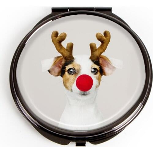 Wholesale personalized Custom Metal Pocket Mirror With Logo 100/Lot