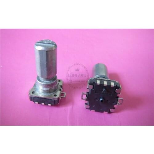 Original new 100% EVEUBGDL016B EC12 32 step-by-step 15-pulse SMD 360 degree encoder with switch