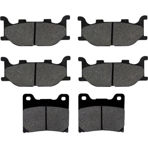 Motorcycle Front and Rear Brake Pads for YAMAHA XVS1100 V-Star Custom Classic Silverado 1999-2009 XVS1100 VStar Custom 2007 2008