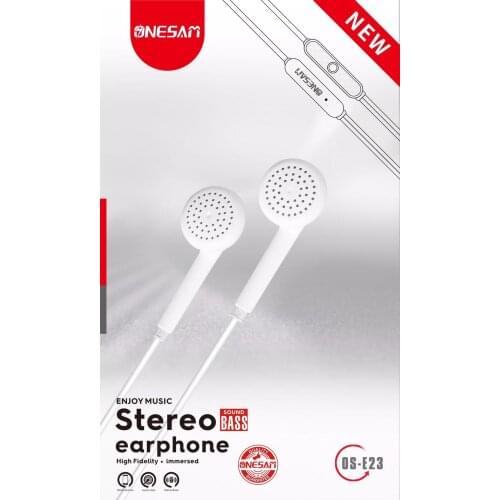 Professional Earphone Super Bassonesam Headset with Microphone Stereo Earbuds for Mobile Phone Samsung Xiaomi fone de ouvido