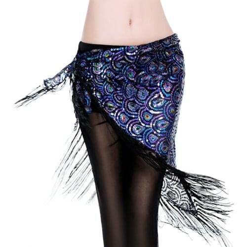 Womens Belly Dance Costume Hip Scarf Bellydance Belt Bellydancing Hip scarf Waist Wrap Skirt belly dance wear dancing clothes