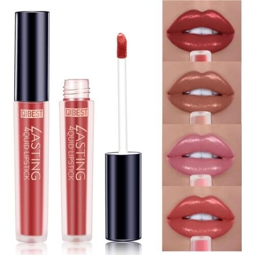 15 Colors Liquid Matte Lipstick Waterproof Moisturizer Matt Lip Gloss Easy To Color Charming Lip Makeup Long Lasting Lipsticks