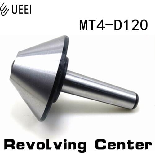1PC MT4 120 Bull nose live center Umbrella Revolving Center rotation top for lathe machine Rotary center