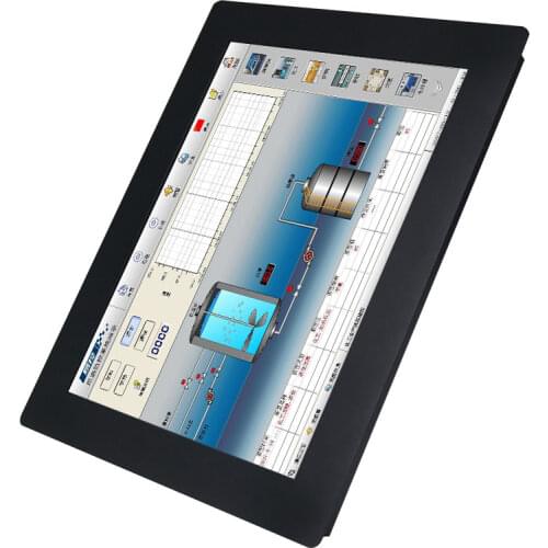 10.1 Inch VGA HDMI DVI USB Monitor Buckles Mounting Resistance Touch Screen 10 inch Industrial Display 1024*600