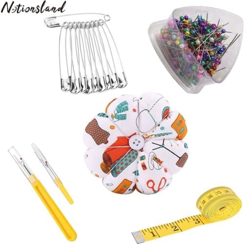 316Pcs/set Sewing Set Quilting Pins Ball Head Pins With Seam Ripper Pin Measure Tape Cushion DIY Craft Dressmaking Accessories