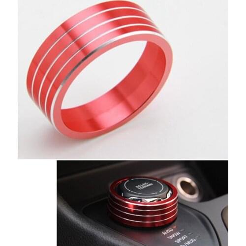 1pc Aluminum Car Interior Drive Switch Knob Cover Trim Ring Decoration Fits For Jeep 2014 2015 2016 Cherokee Car Styling Covers