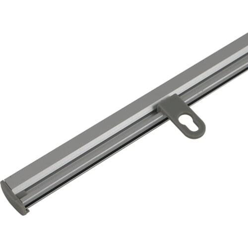 60CM aluminium Store POP poster hanger strip supermarket advertising banner poster display rack clip rails