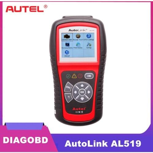Autel AutoLink AL519 OBD-II and CAN Scanner Tool Autel AL519 Supported Many Languages