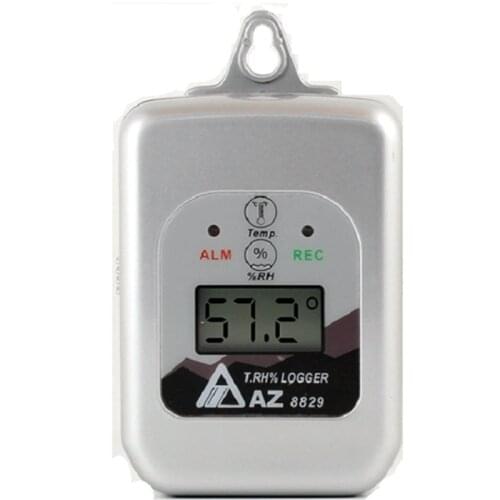 AZ 8829 Temperature Temp. RH Data Logger Measure and Monitor the Real Time Temperature and Humidity. Low Battery Indicator