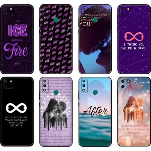 Black tpu Case For Huawei Y9S Y6S Y8S Y5P Y7P Y8P Case For Huawei Y5 lite Prime 2018 Y6 2019 Cover After Movie