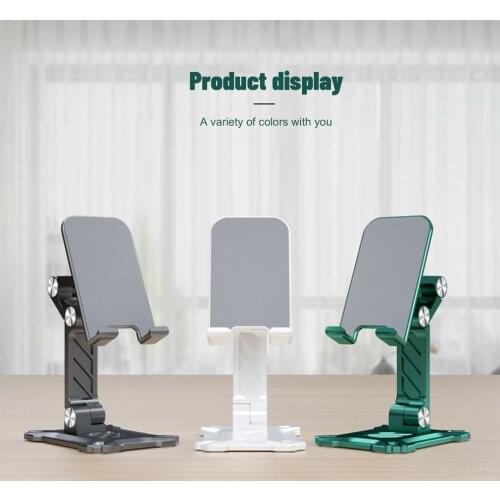 Pad Holder Ergonomic Design Free Rotation Powder Metallurgy Antiskid Metal Telescopic Stand For 4.7-13 Inch For IPad And Tablet