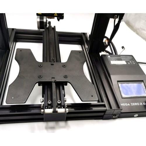 Funssor ANYCUBIC Mega Zero 2.0 3D printer Y-AXIS upgrade LINEAR RAIL ADAPTERS mod kit MGN9H dual Hiwin linear rail set