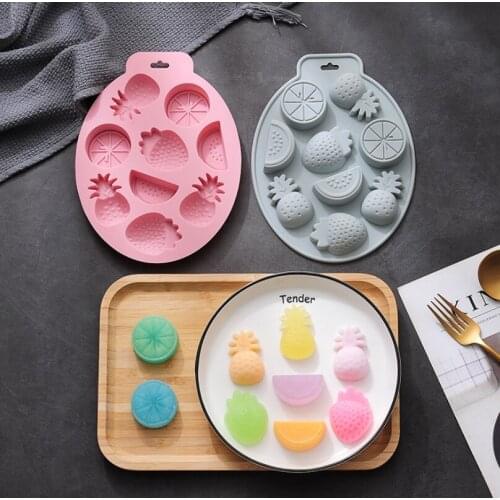DIY summer style cake silicone mold chocolate baking tool ice mold