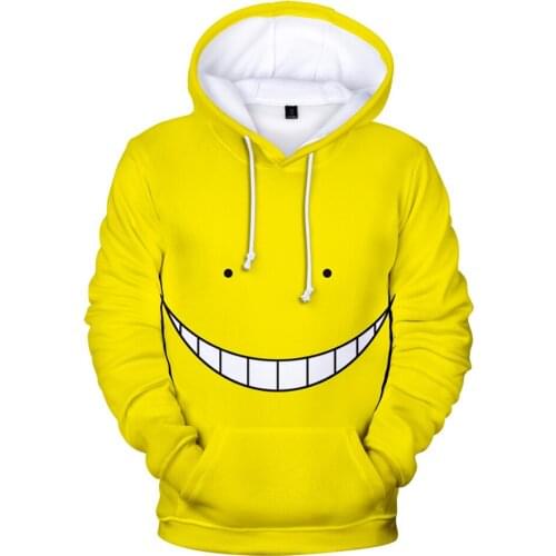 Fashion Assassination Classroom 3D Print Hoodies Sweatshirts Boys/Girls Casual Sweatshirt Adult/Child Korosensei Pullovers Tops