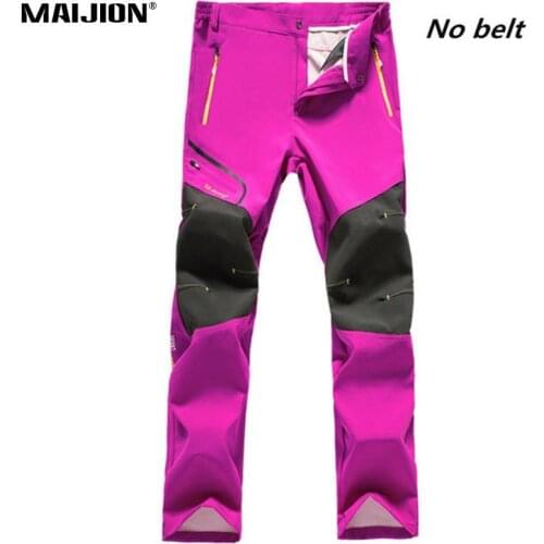 Comfortable Breathable Womens Camping Trousers Summer Quick Dry Hiking Waterproof HikingTrekking Fishing Pants