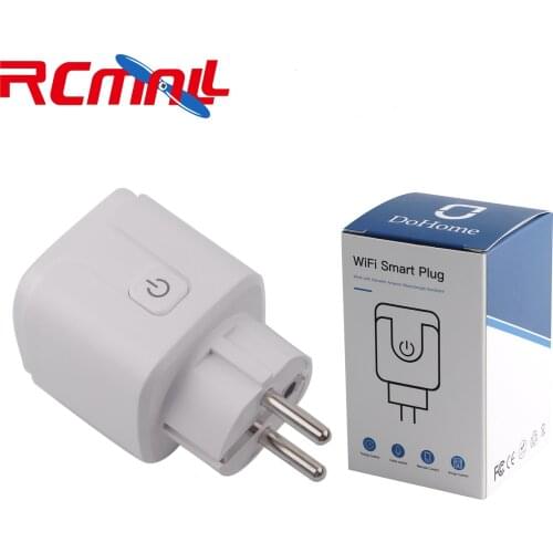 Wifi Smart Plug Compatible with Homekit EU Socket Outlet Switch Phone APP Alexa/Google Assistant Timer DoHome