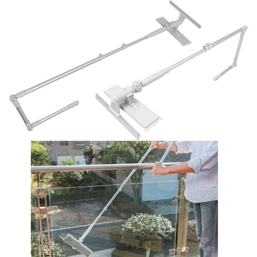 High Window Cleaning Squeegee Water Wiper Home Glass Windscreen Microfiber Wiper