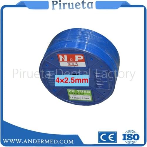 10 Meters Dental water Pipe Air Pipe PU tube Dental Chair Unit Tubing Spare Parts materials dental chair integrated