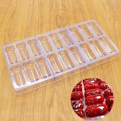 3D Polycarbonate Chocolate Mold DIY Lollipop Fondant Candy Cake Molds Kitchen Baking Pastry Tools