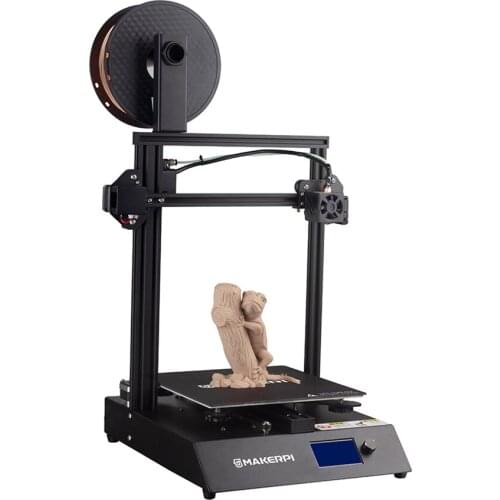 MakerPi P2 3d Printer All Ment Frame 95% Pre-assembled Large Printing Size Diy Machine Fast Heating