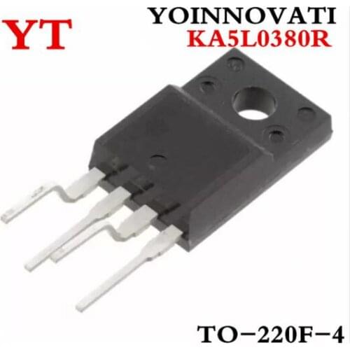 50pcs/lot 5L0380R KA5L0380R IC FPS PWR SWITCH SMPS TO-220F-4 5L0380 ic Best quality