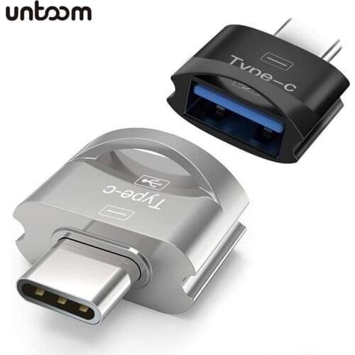 Type-C OTG Adapter Fast USB 2.0 to Type C Adapter Converter for Macbook Pro Air Xiaomi Samsung Huawei USB C OTG Cable Connector