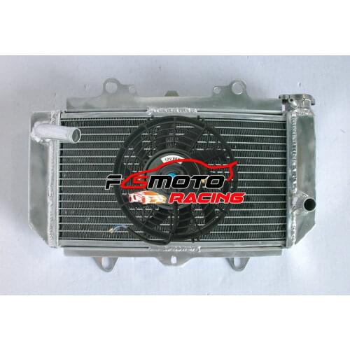 Aluminum Radiator For ATV Yamaha YFZ450 YFZ 450 449cc 2004-2009 2008 2012 2013 OR WITH 7" FAN
