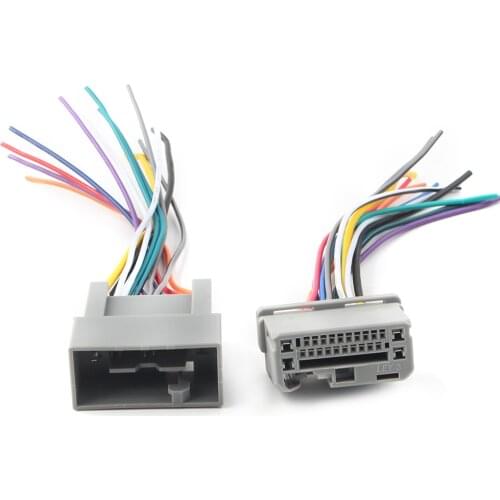 Car Stereo Radio Aftermarket Wire Wiring Harness Set Replacement for 2008-2012 Honda Accord Fit Acura