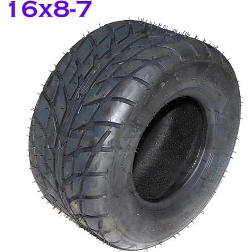 16X8-7 Kart Auto Parts 7 inch ATV Vacuum Tires 16X8.00-7 16 * 8-7 Highway Tire Off-road tire Wear-resistant Wheel Tires