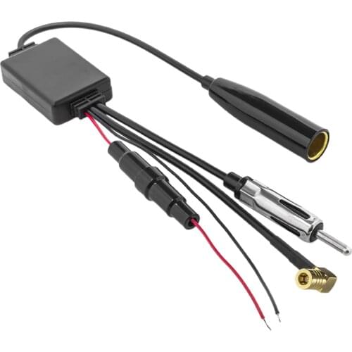 Car DAB + Car Antenna Cable Antenna Splitter Adapter Converter 12V Universal