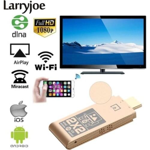 Wireless HDMI-compatible Adapter Dual System Dual Mode Phone to HDTV Display Wifi Micro HDMI-compatiblefor iOS Android TV Dongle