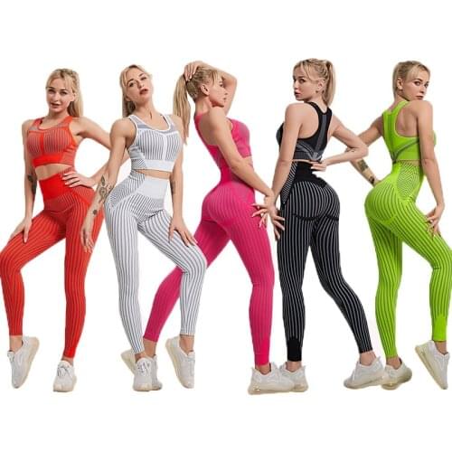 Seamless Women Yoga Set Workout Sportswear Gym Clothing Fitness Long Sleeve Crop Top High Waist Leggings Sports Suits