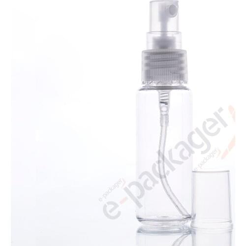 5Pcs 30ml Conditioner and Body Lotion Refillable Bottles Travel Transparent Mist Sprayer Cap Empty Bottles For Lotion