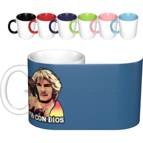 Hes Not Coming Back Ceramic Mugs Coffee Cups Milk Tea Mug Point Break Keanu Reeves Keanu Patrick Swayze 90s Movies Movies