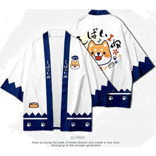 3D Printing Japanese Kimono Haori Yukata Cosplay Women/Men Fashion Summer Casual Cool Short Sleeve Streetwear