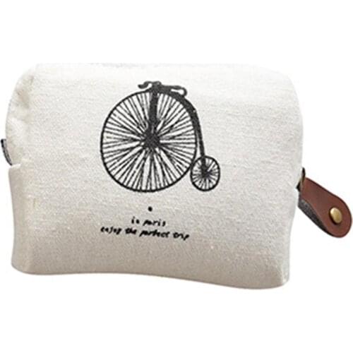 Fashion Coin Purses Canvas Coin Wallet High Quality Child Women Change Purse Lady Portable Small Zipper Key Pouch Gift