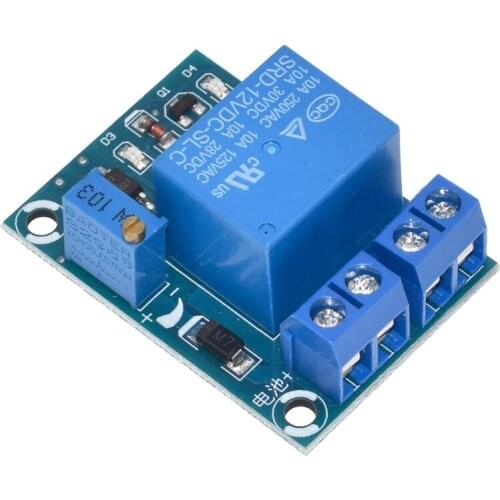 DC 12V Battery Undervoltage Low Voltage Cut off Automatic Switch Recovery Protection Module Charging Controller Protection Board