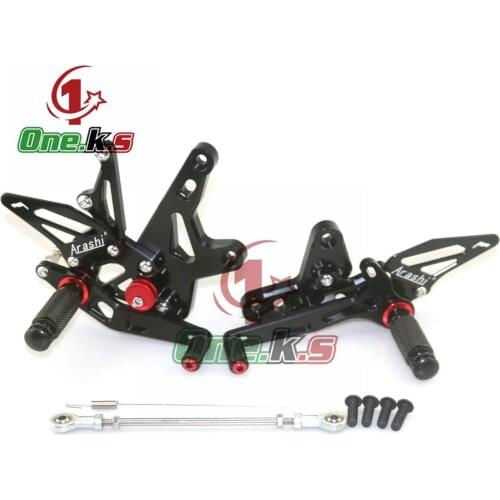 CNC Motorcycle Foot Pegs Rest Rearset Rear Set Footrest For KAWASAKI Ninja400 NINJA 400 2018 2019 2020 & Z400 2019-2020