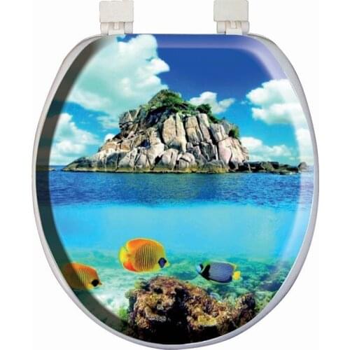 Softy Classic Pattern Soft Toilet Seat Cover White