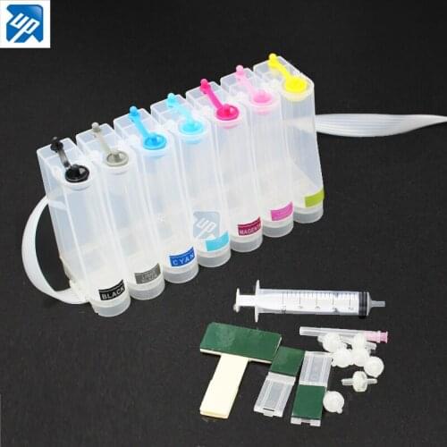 Universal 7 color CISS kit with accessories ink tank ink system used for epson/hp/brother/canon/lexmark printer