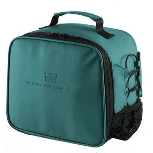 New Insulated Lunch Bag For Women Kids Waterproof PU Lunchbox Cooler Bag Thermal Picnic Food Fresh Tote Handbags lunch container