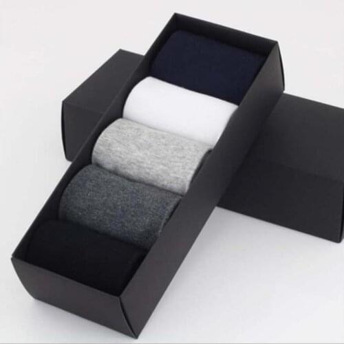 2021 New Casual 5 Pairs/lot Mens Socks Cotton High Quality Business Casual Breathable Mens Socks