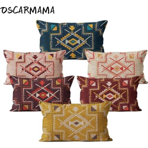 Persia Mandala Indian Throw Pillow Case 30*50 Boho Bohemia Cushion Cover 50x30 Home Sofa Chair Decorative Living Room Decor