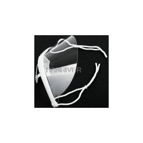 Food Health Masks Anti Fog Transparent Kitchen Mask For Hotel Plastic Restaurant Special Processing Chef Offer Hot Sale